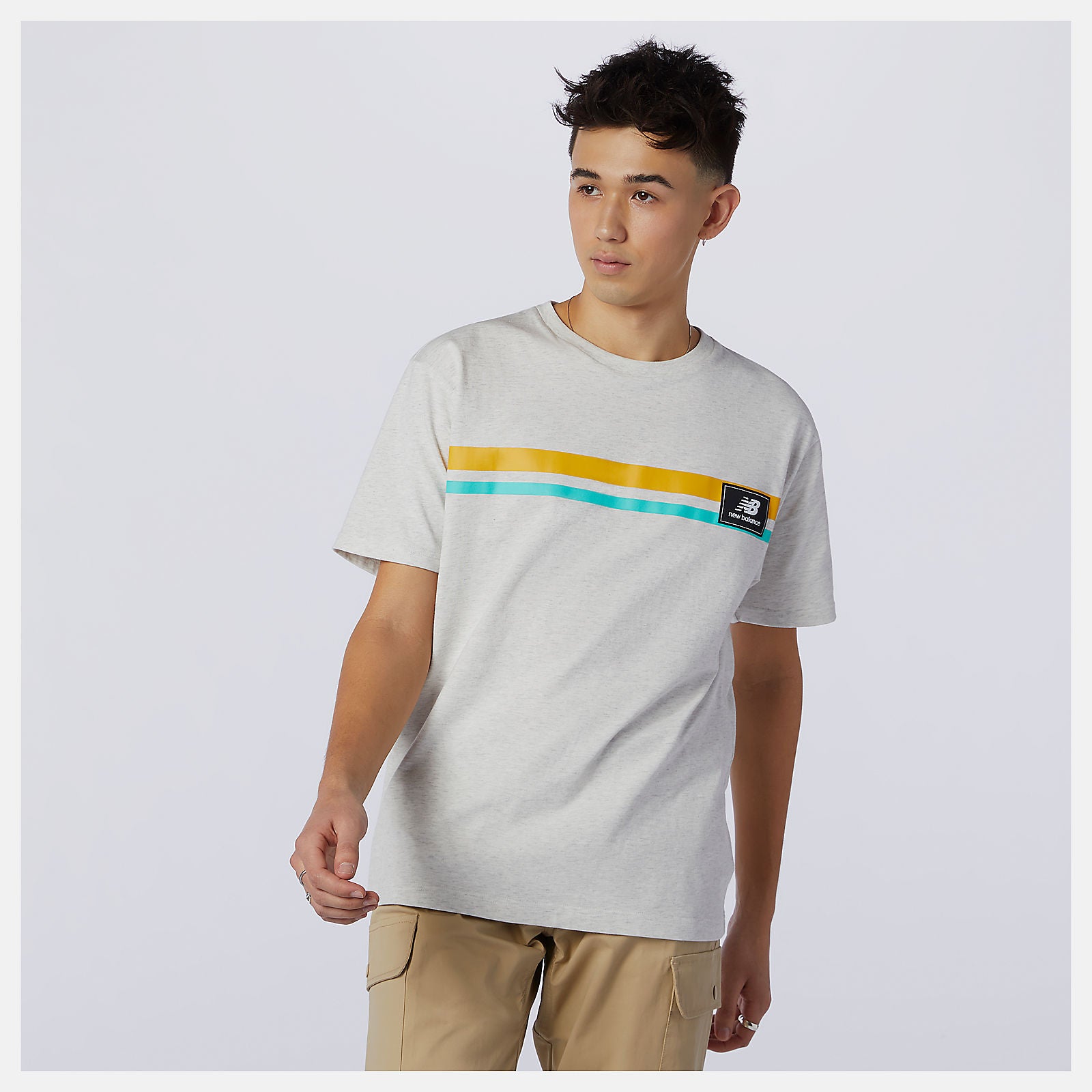 NB Athletics Higher Learning Badge Tee-Men | New Balance