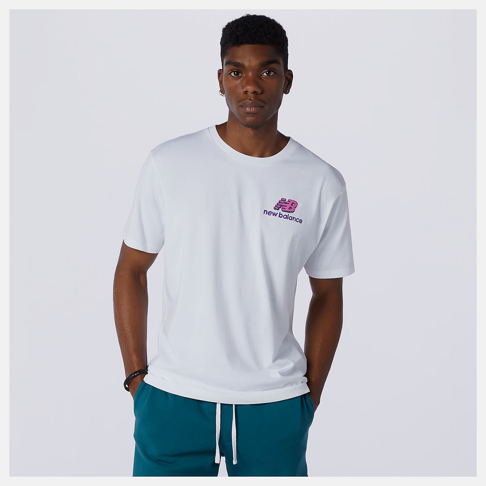 NB Athletics Clash Graphic Tee-Men | New Balance