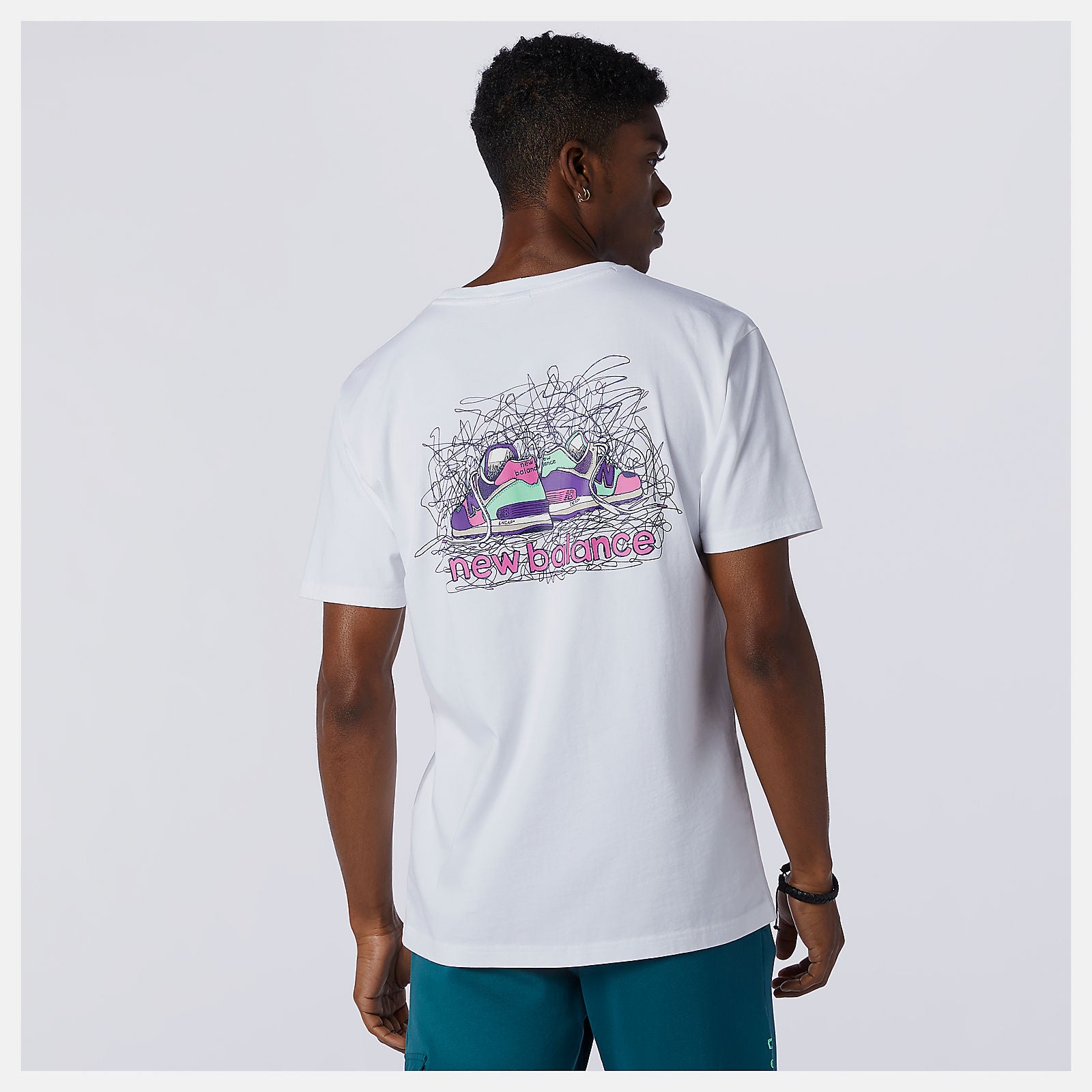 NB Athletics Clash Graphic Tee-Men | New Balance