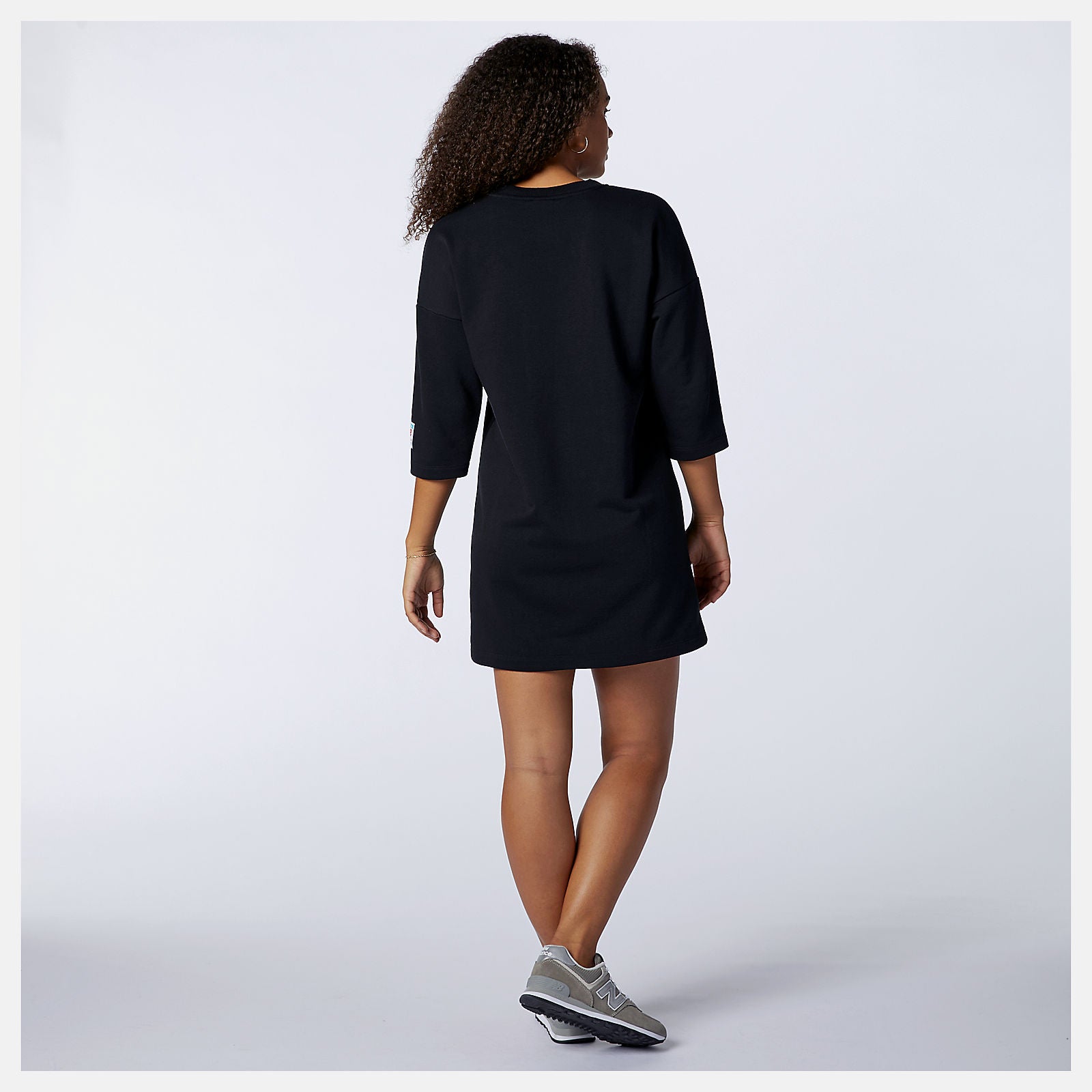 NB Essentials Field Day Crew Fleece Dress-Women | New Balance