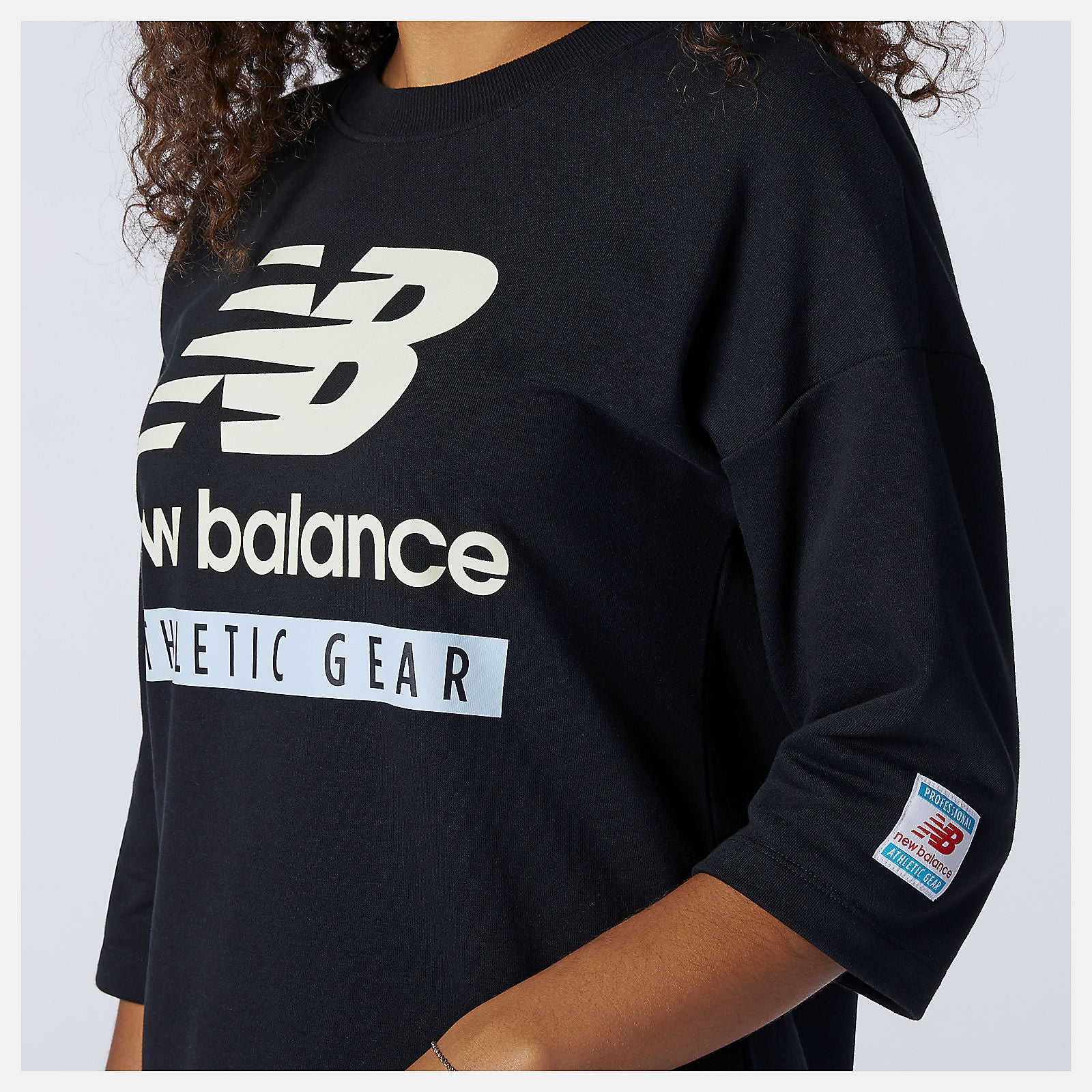 NB Essentials Field Day Crew Fleece Dress-Women | New Balance