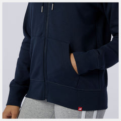 Essentials FZ Hoodie-Women | New Balance