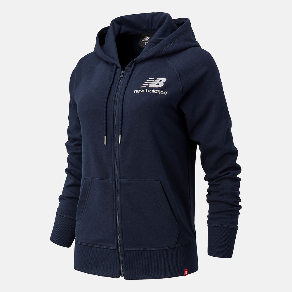 Essentials FZ Hoodie-Women | New Balance