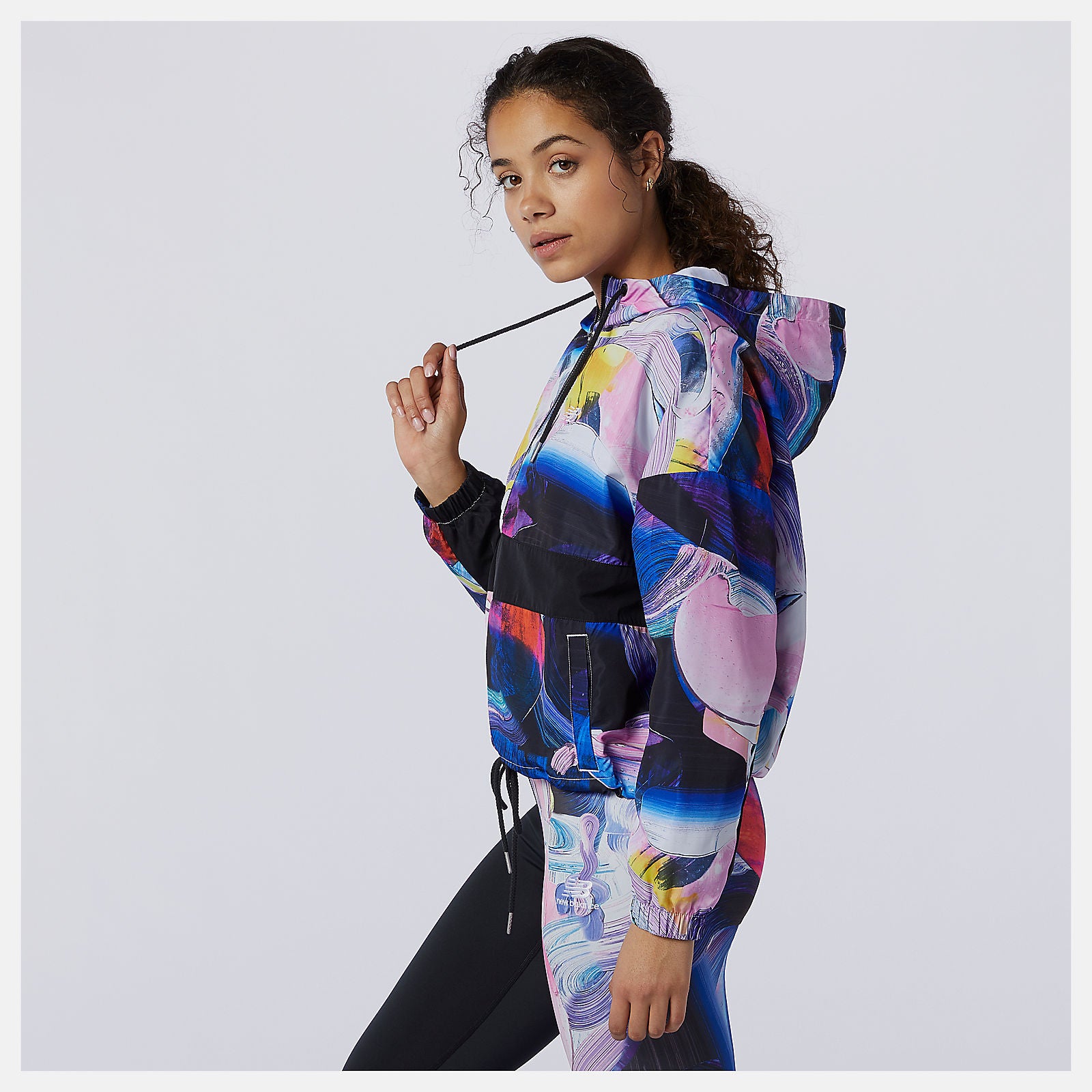 NB Athletics Printed Anorak Jacket-Women | New Balance