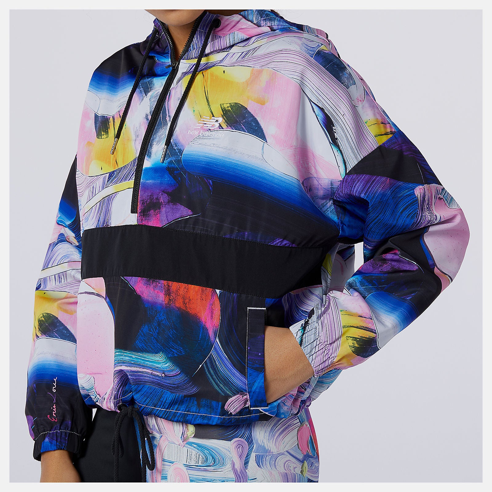 NB Athletics Printed Anorak Jacket-Women | New Balance