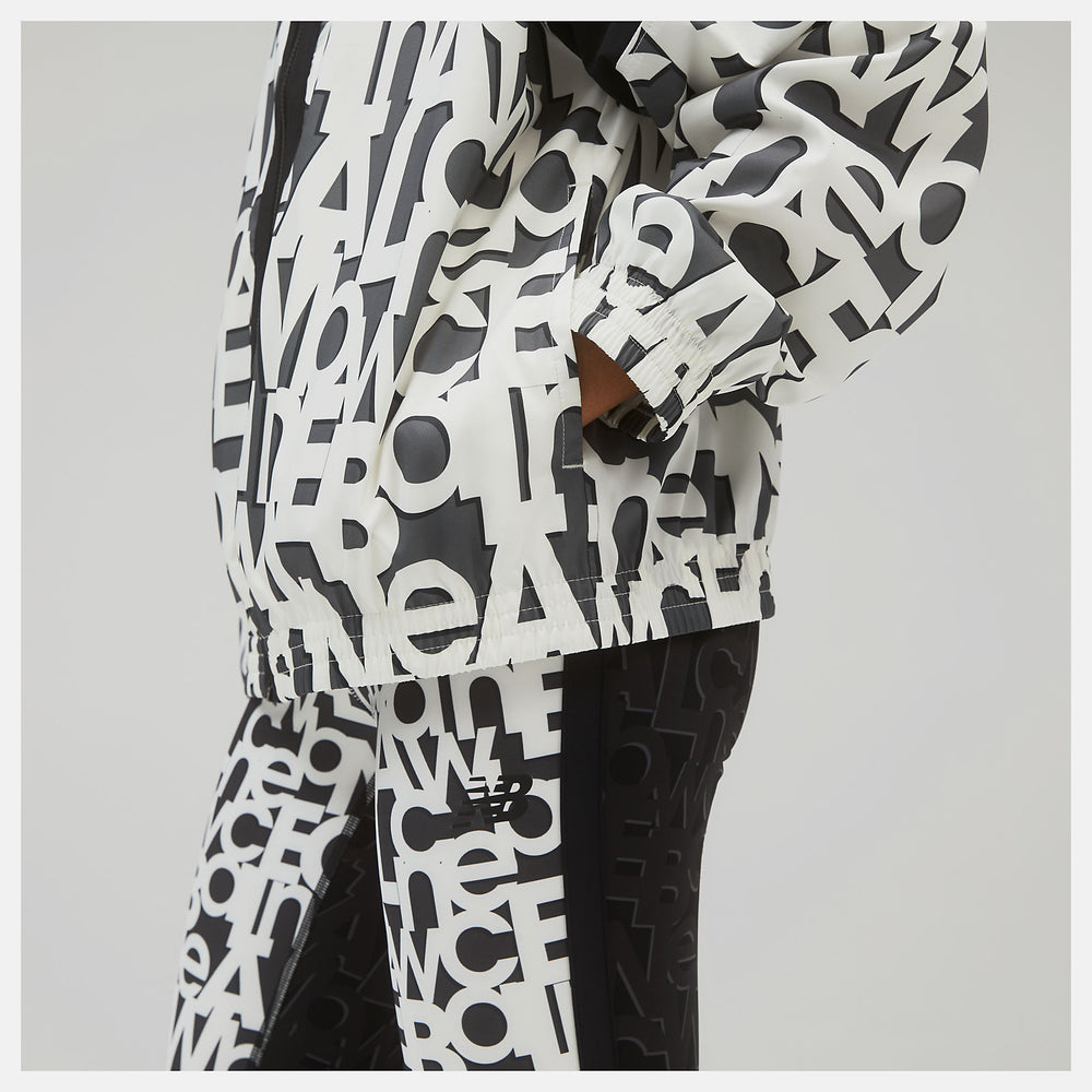 Relentless Printed Woven Jacket-Women | New Balance