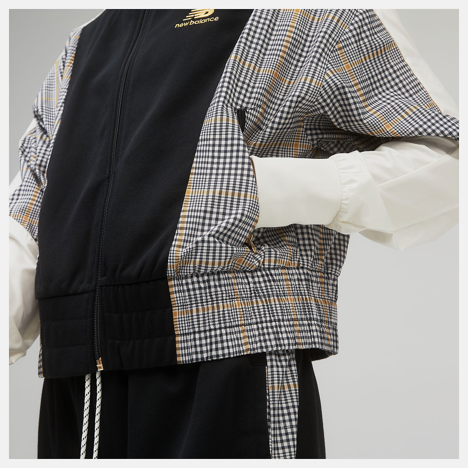 NB Athletics Higher Learning Stripe Track Jacket-Women | New Balance