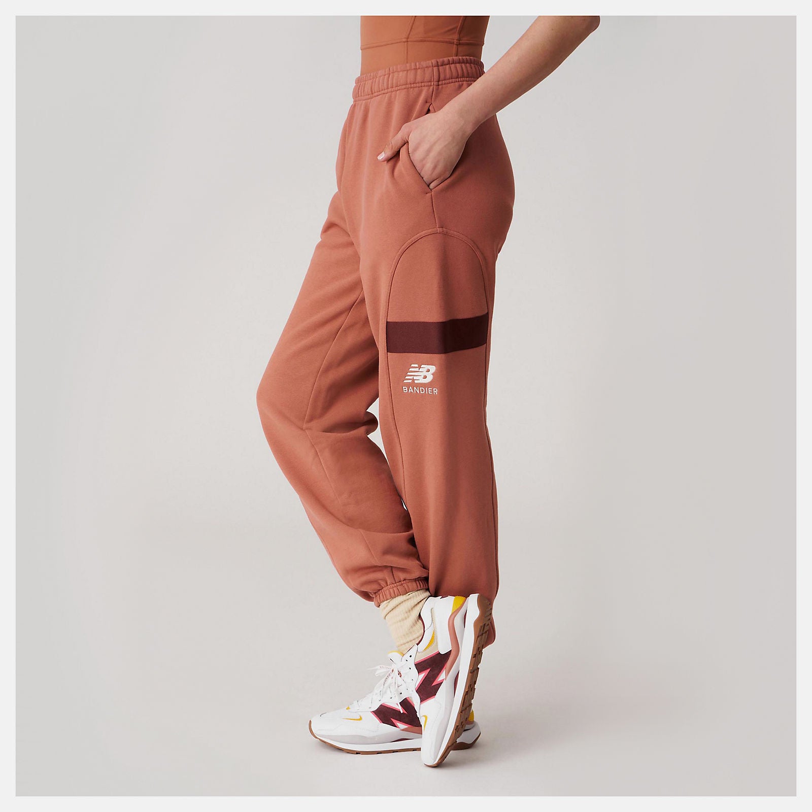 Bandier Fleece Jogger-Women | New Balance
