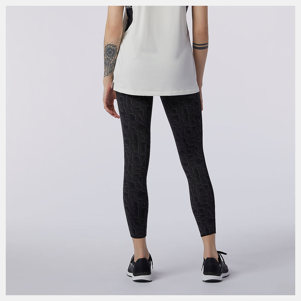 Relentless Printed High Rise 7/8 Tight-Women | New Balance