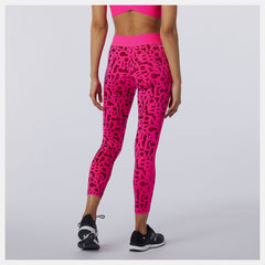 Relentless Printed High Rise 7/8 Tight-Women | New Balance