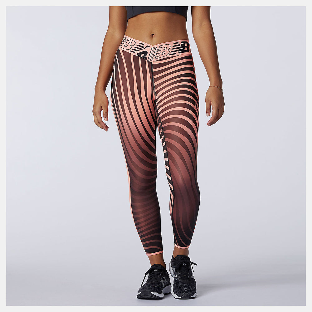Relentless Printed High Rise 7/8 Tight-Women | New Balance
