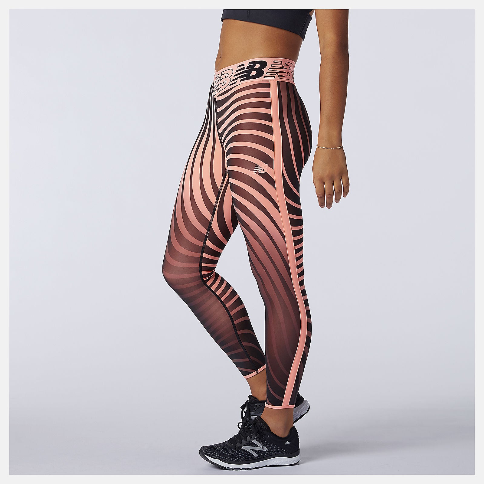 Relentless Printed High Rise 7/8 Tight-Women | New Balance