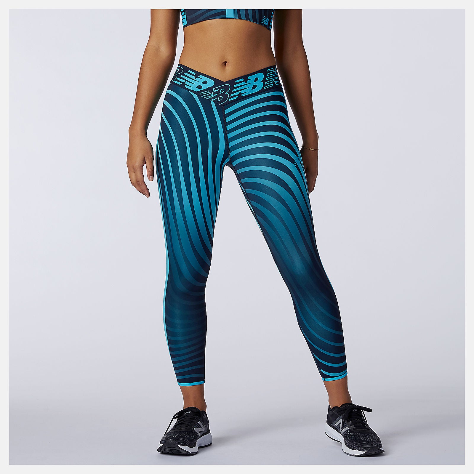 Relentless Printed High Rise 7/8 Tight-Women | New Balance
