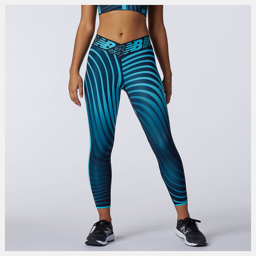 Relentless Printed High Rise 7/8 Tight-Women | New Balance