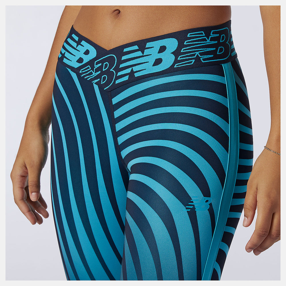 Relentless Printed High Rise 7/8 Tight-Women | New Balance