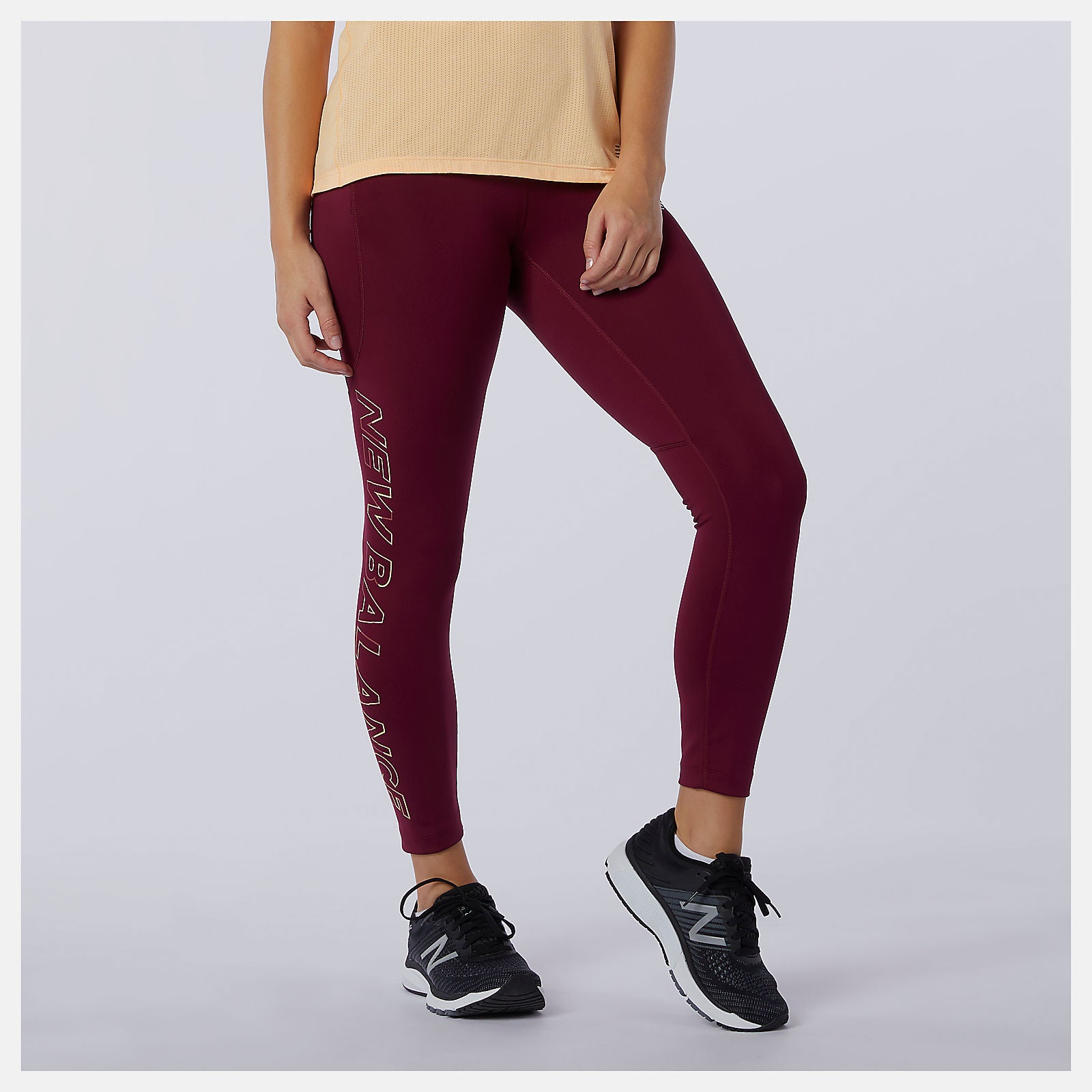 Printed Impact Run Crop-Women | New Balance