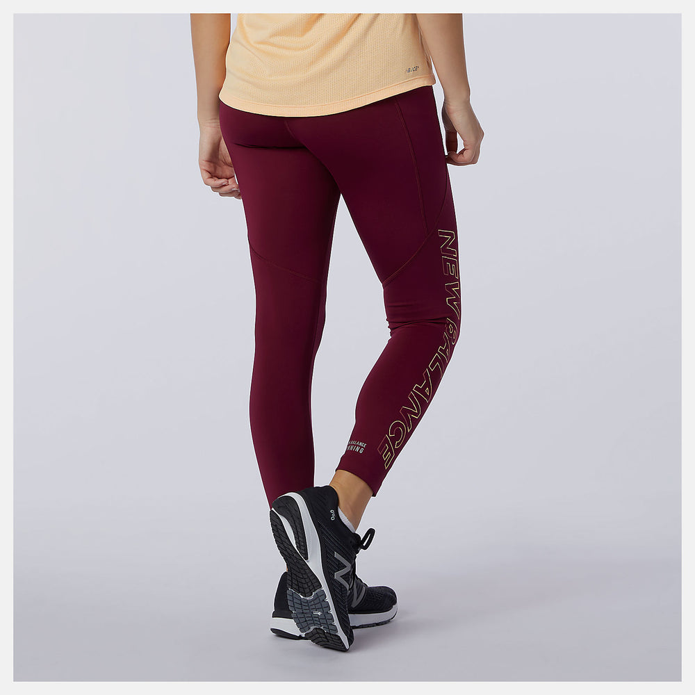 Printed Impact Run Crop-Women | New Balance