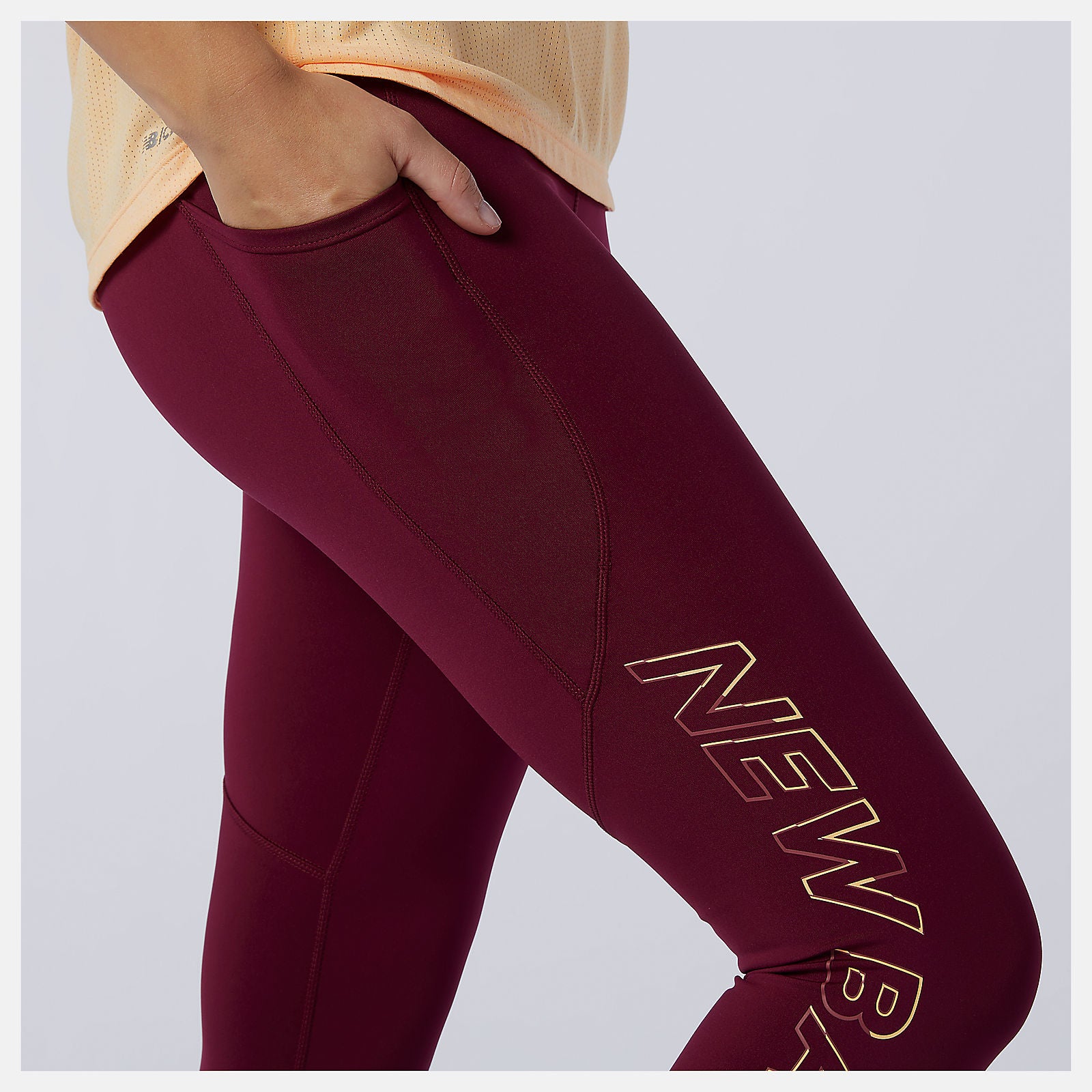 Printed Impact Run Crop-Women | New Balance