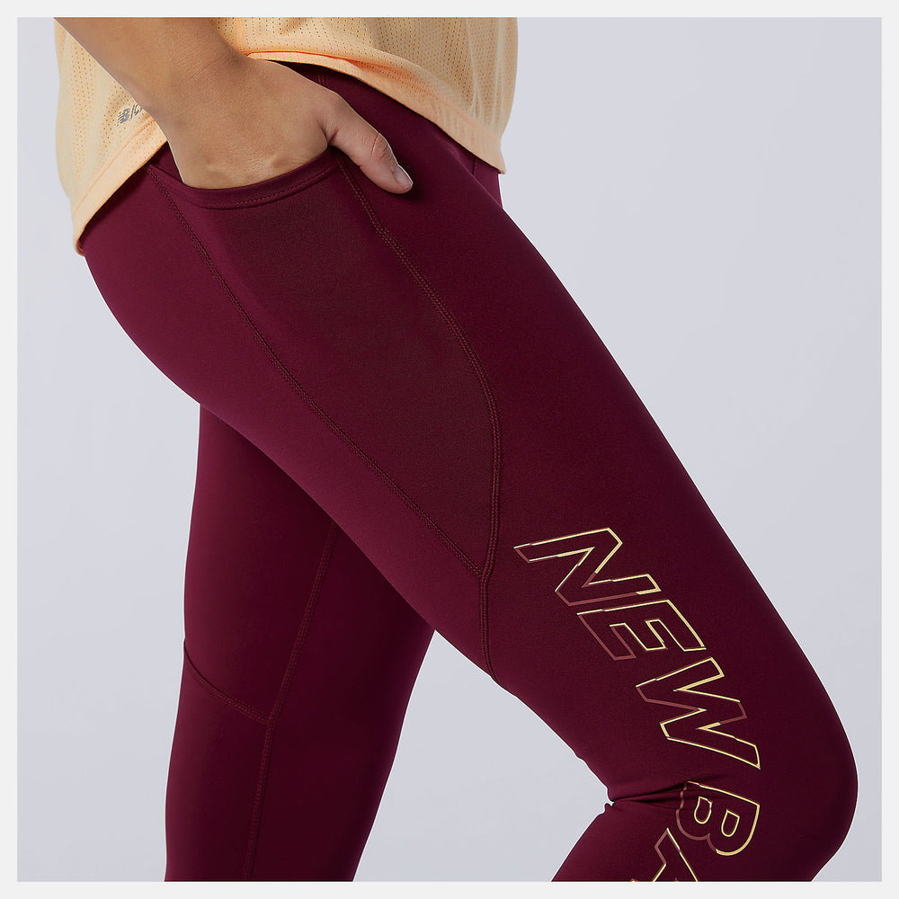 Printed Impact Run Crop-Women | New Balance