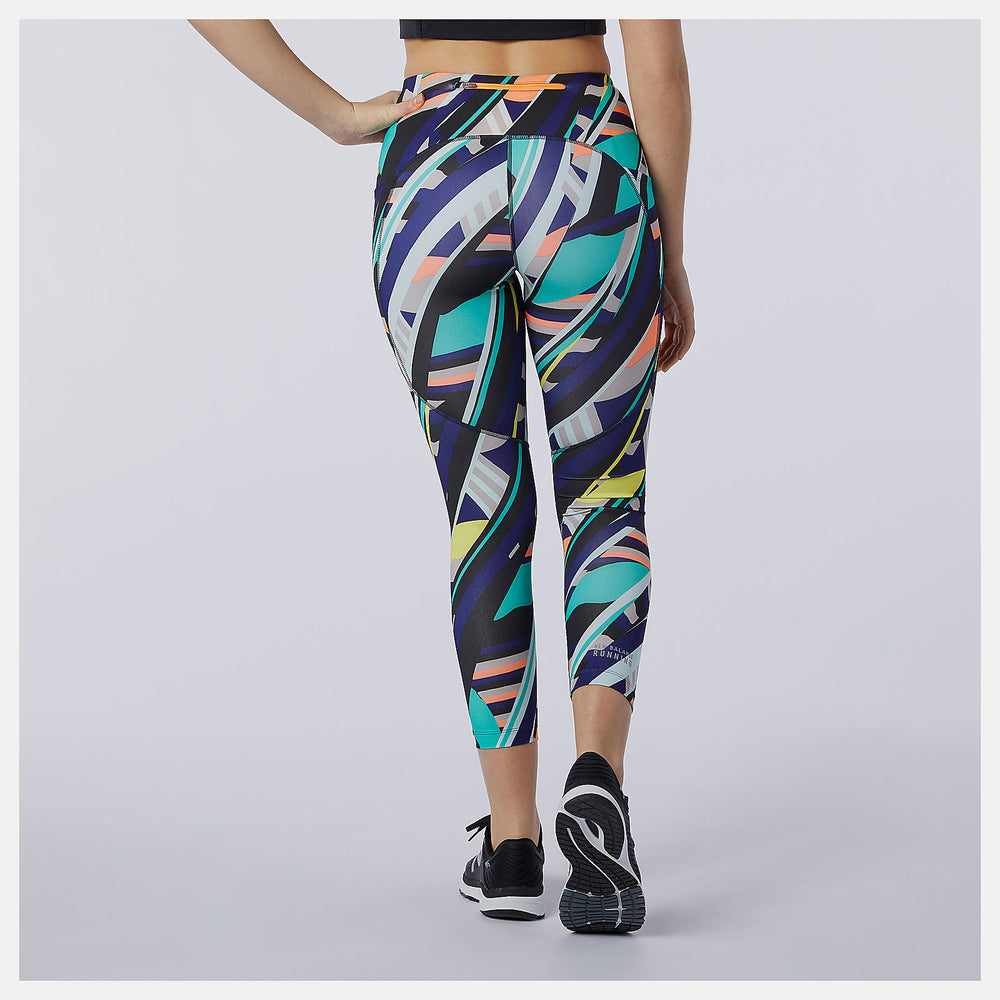 Printed Impact Run Crop-Women | New Balance