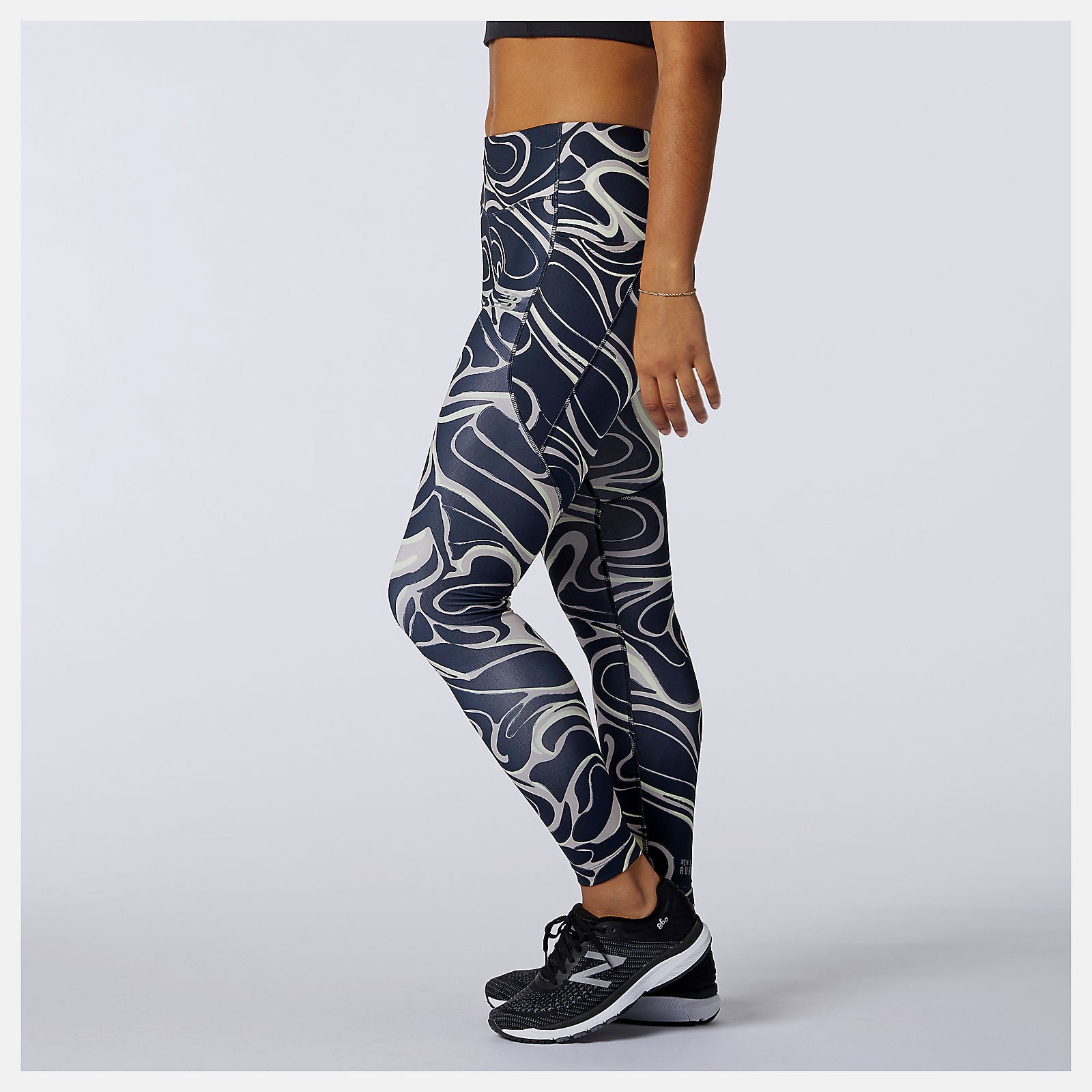 Printed Impact Run Tight-Women | New Balance