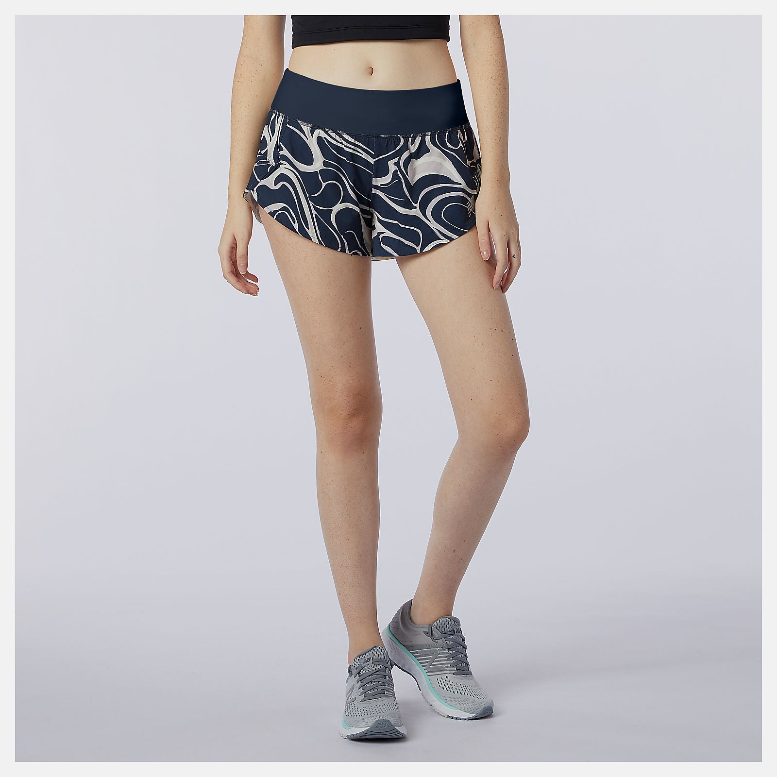 Printed Impact Run Short 3 Inch-Women | New Balance