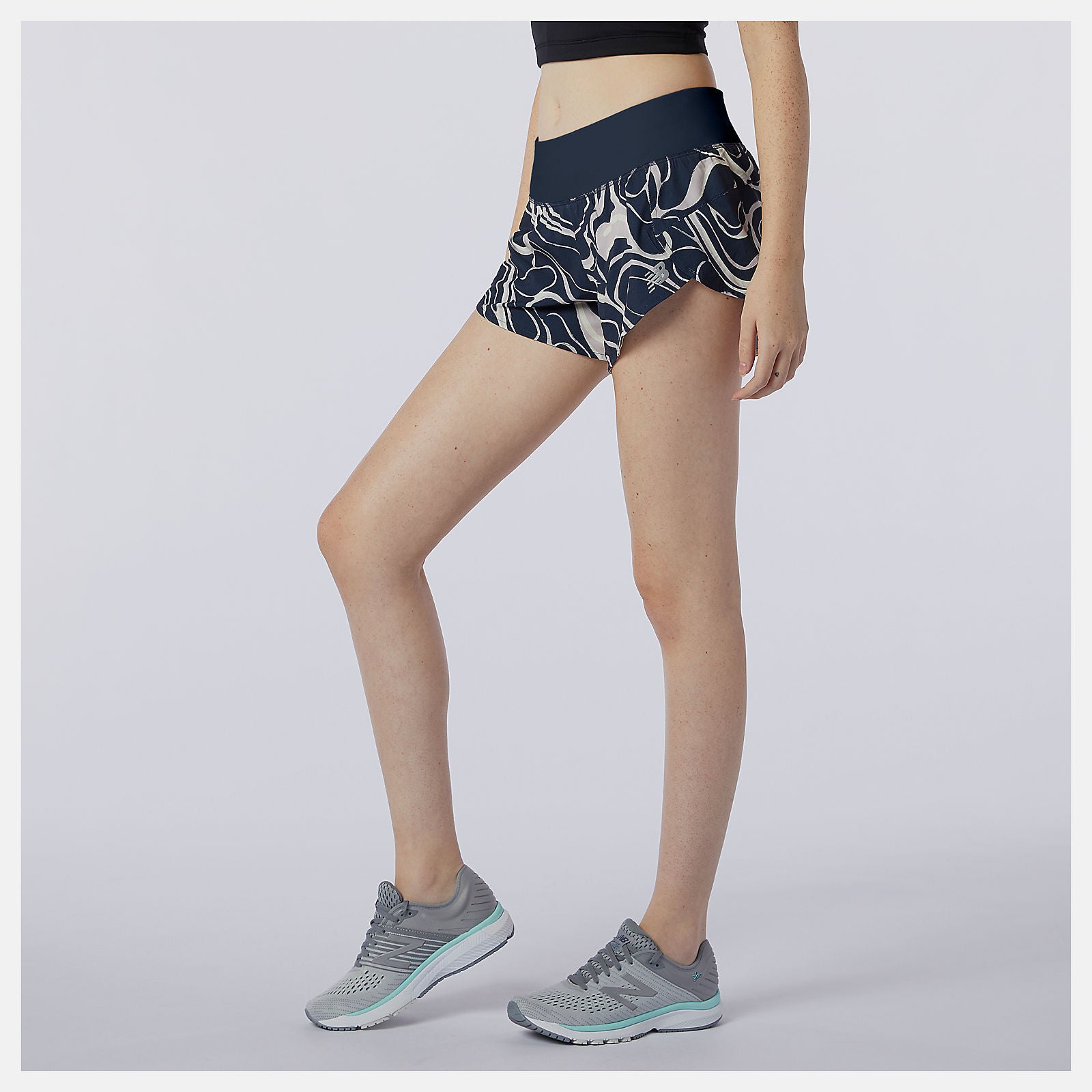 Printed Impact Run Short 3 Inch-Women | New Balance