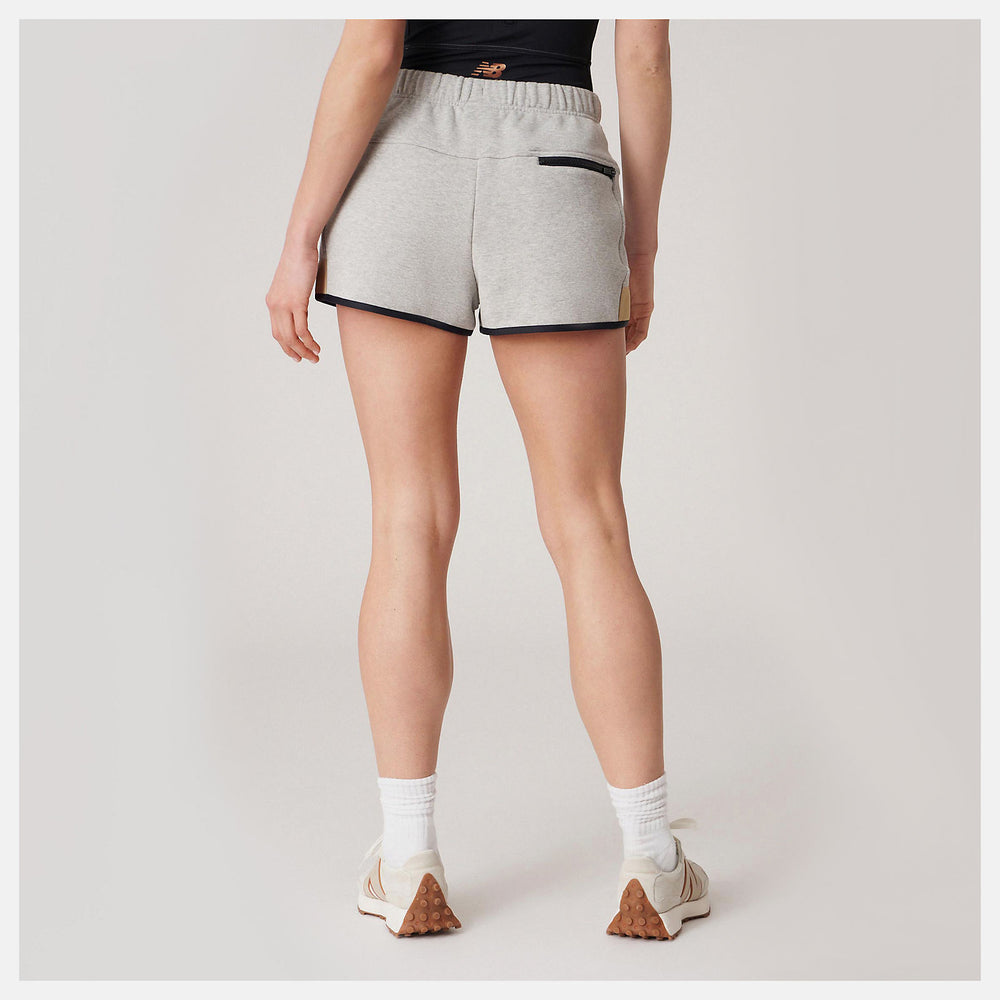 Bandier Fleece Short-Women | New Balance