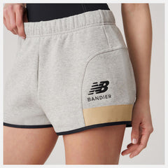 Bandier Fleece Short-Women | New Balance