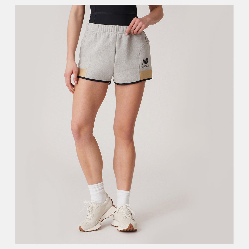 Bandier Fleece Short-Women | New Balance