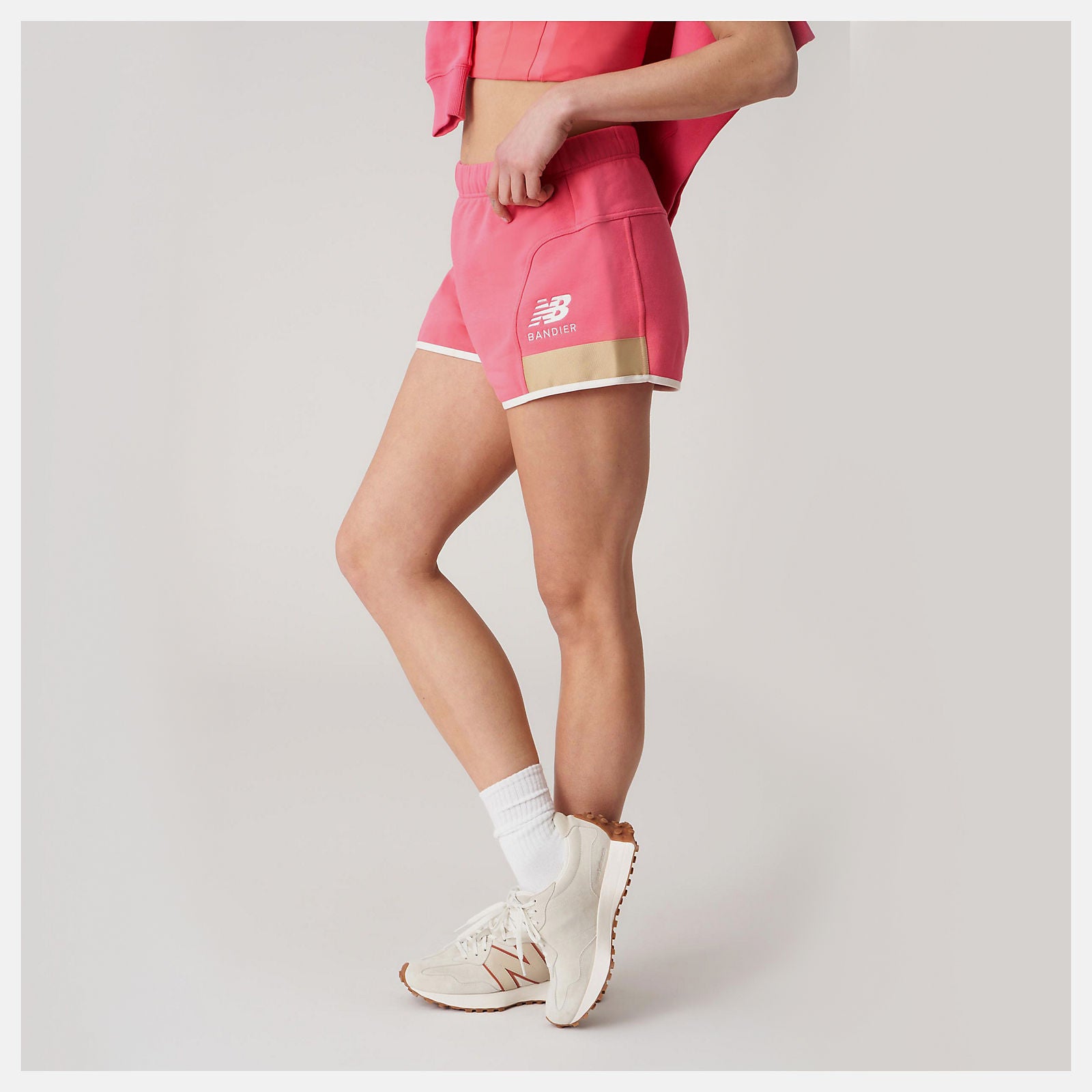 Bandier Fleece Short-Women | New Balance
