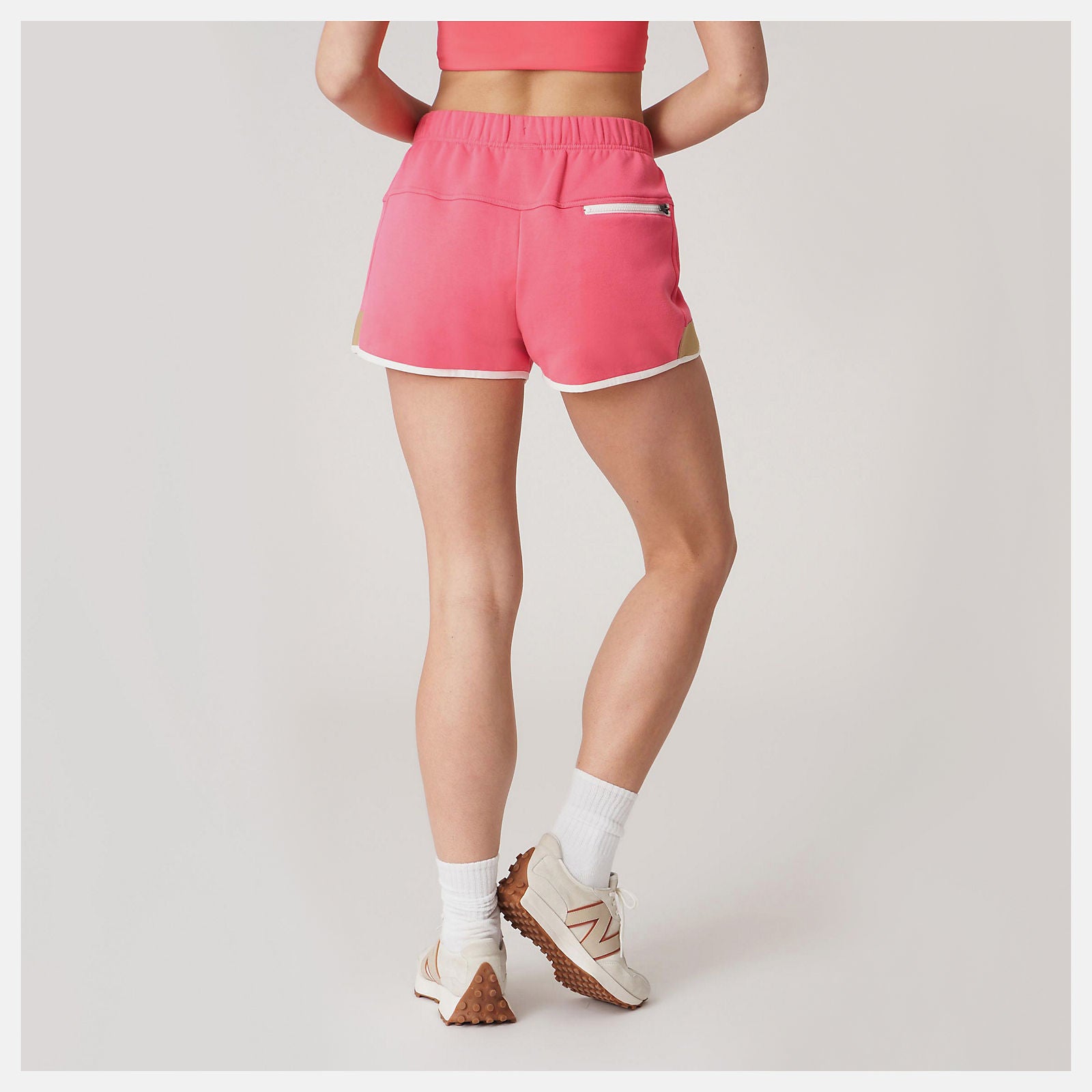 Bandier Fleece Short-Women | New Balance