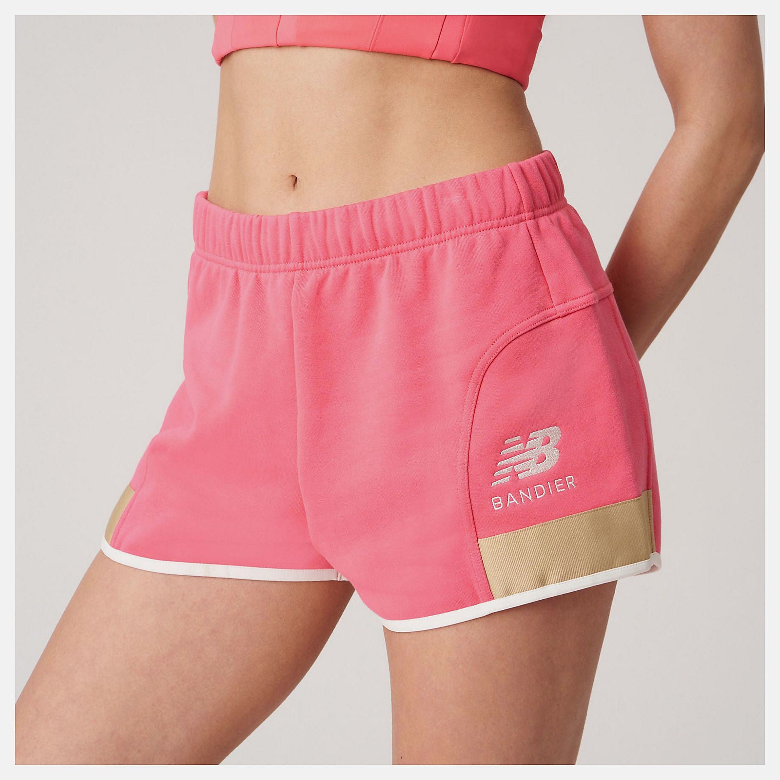 Bandier Fleece Short-Women | New Balance