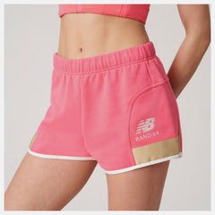 Bandier Fleece Short-Women | New Balance