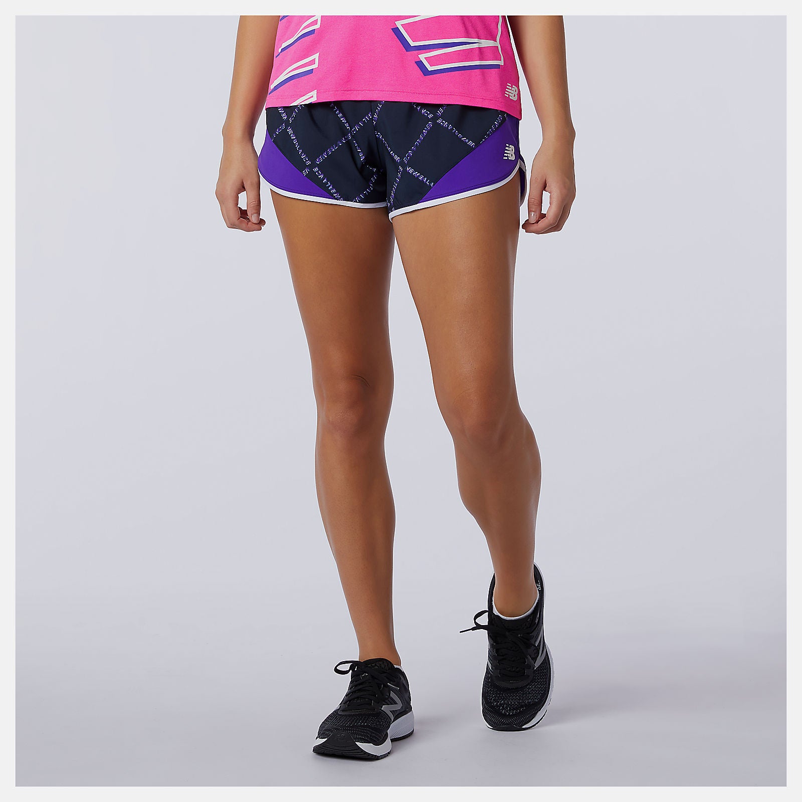 Printed Fast Flight Split Short-Women | New Balance