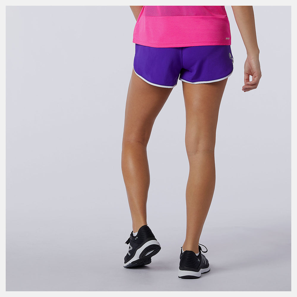Printed Fast Flight Split Short-Women | New Balance