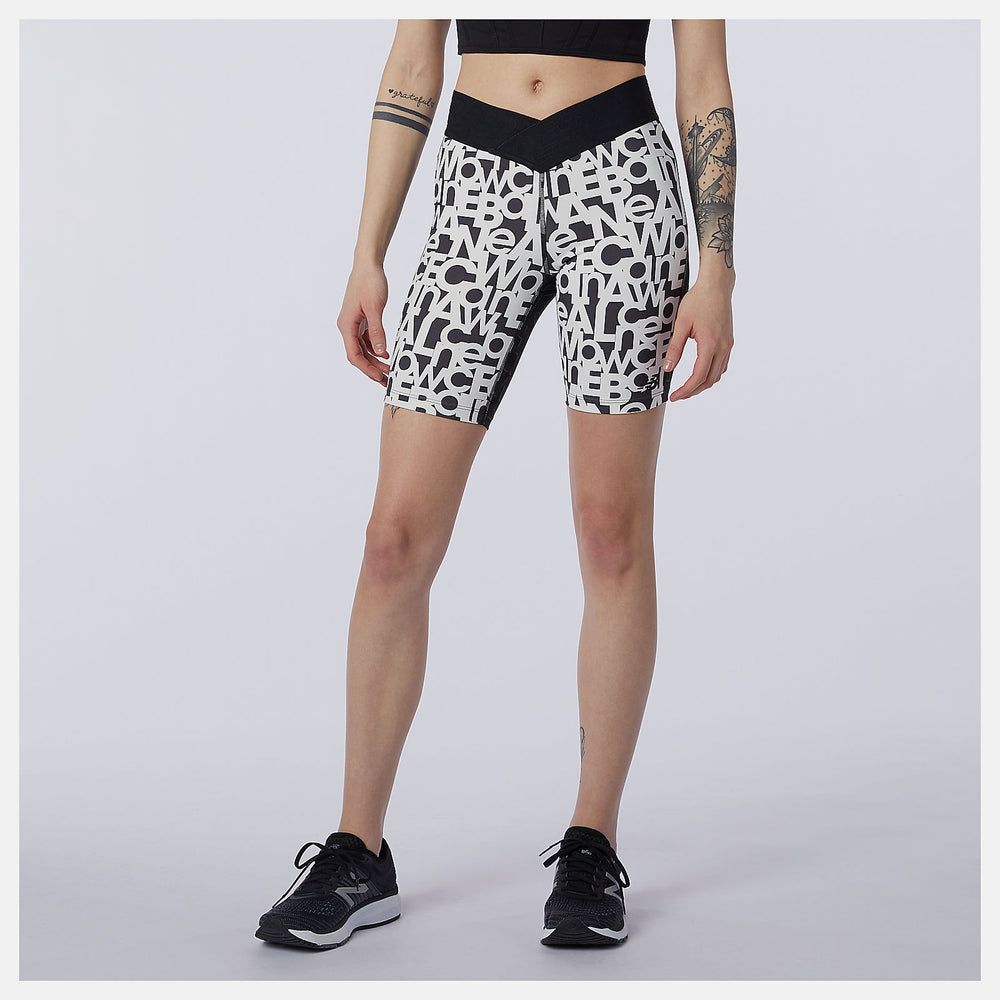 Relentless Printed Fitted Short-Women | New Balance