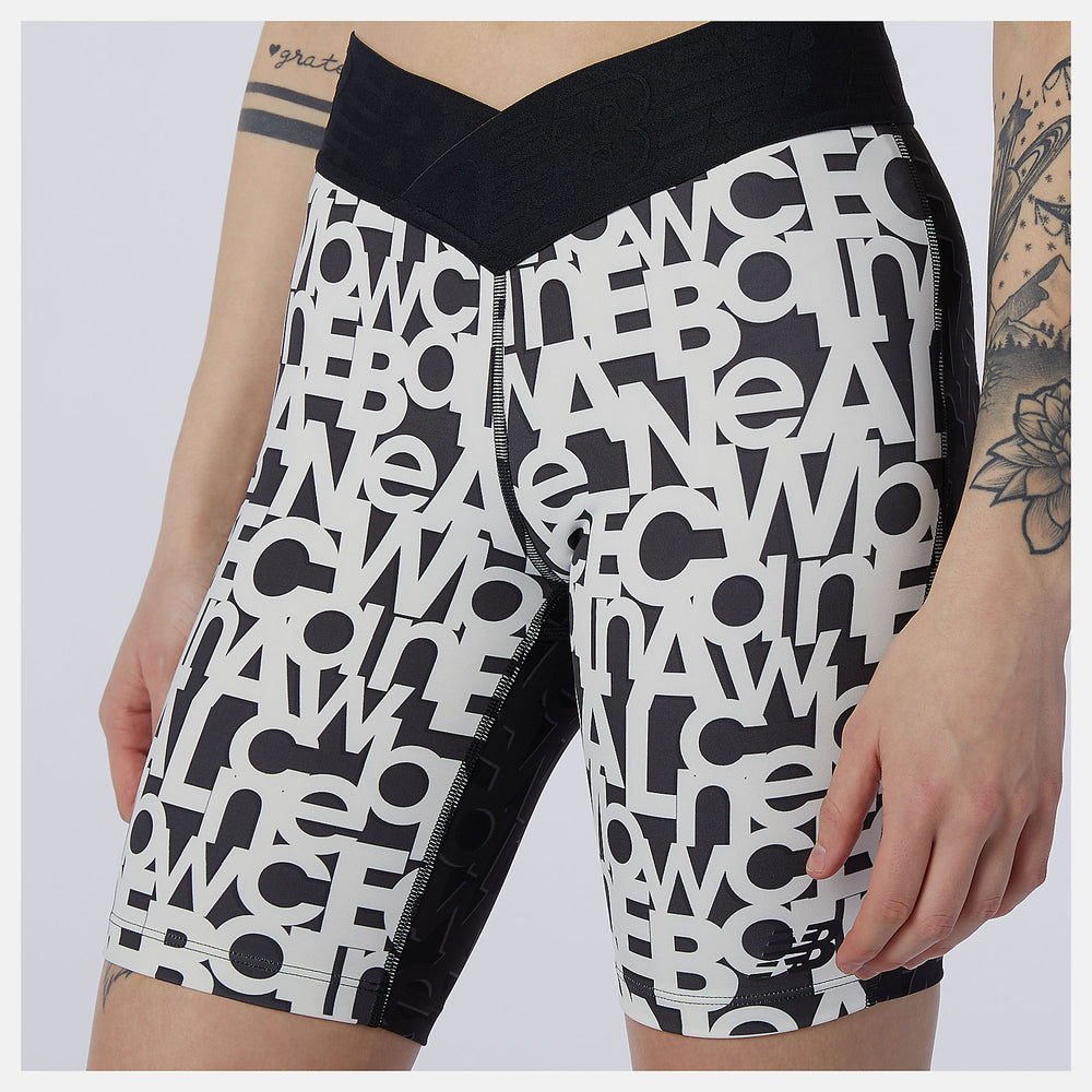 Relentless Printed Fitted Short-Women | New Balance