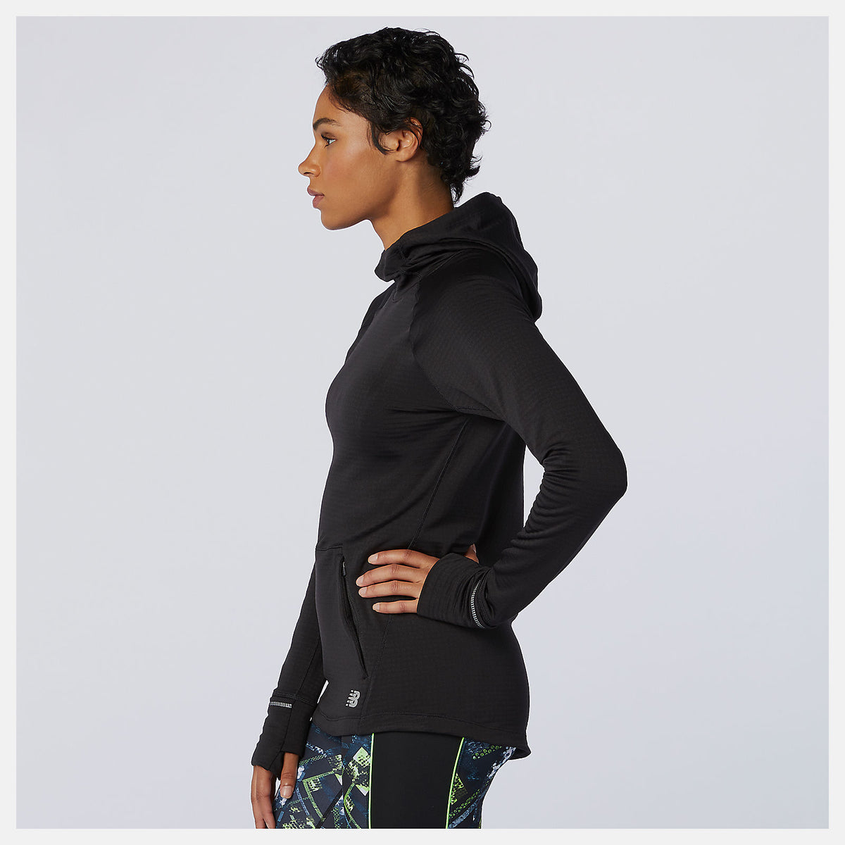 NB Heat Grid Hoodie-Women | New Balance