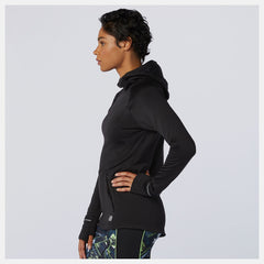 NB Heat Grid Hoodie-Women | New Balance