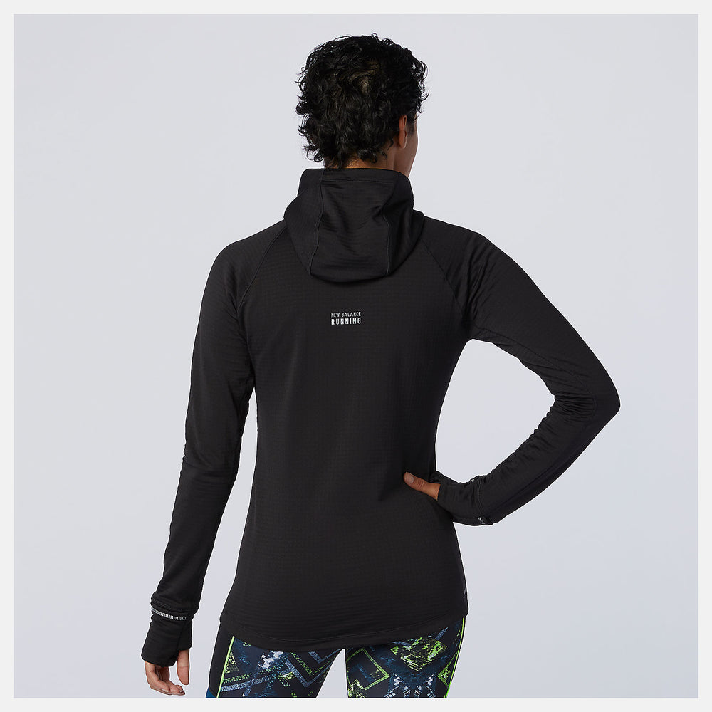 NB Heat Grid Hoodie-Women | New Balance