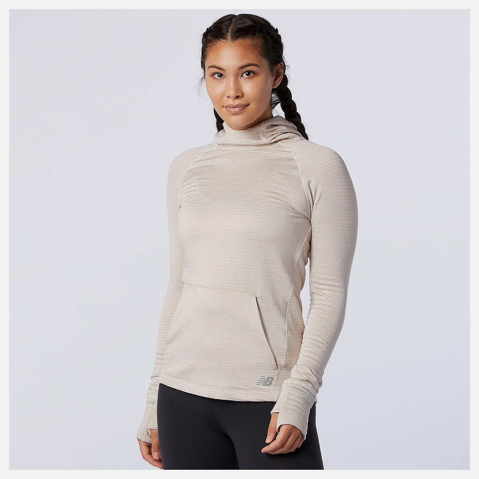 NB Heat Grid Hoodie-Women | New Balance
