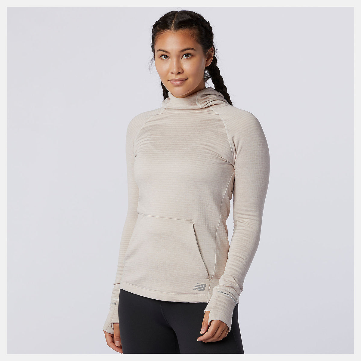 NB Heat Grid Hoodie-Women | New Balance