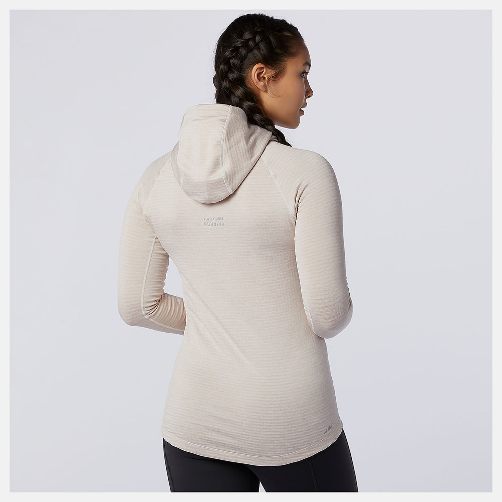 NB Heat Grid Hoodie-Women | New Balance