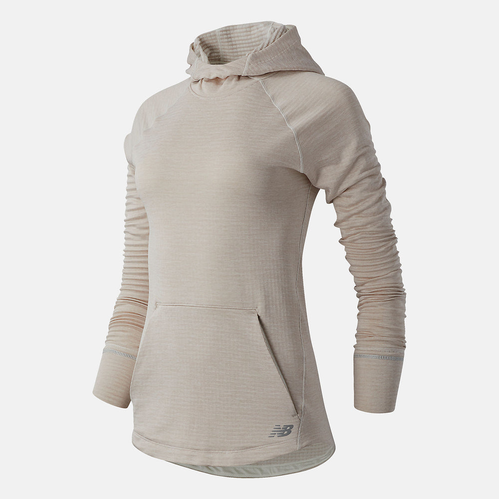 NB Heat Grid Hoodie-Women | New Balance