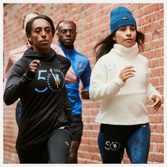 NYC Marathon NB Heat Grid Hoodie-Women | New Balance
