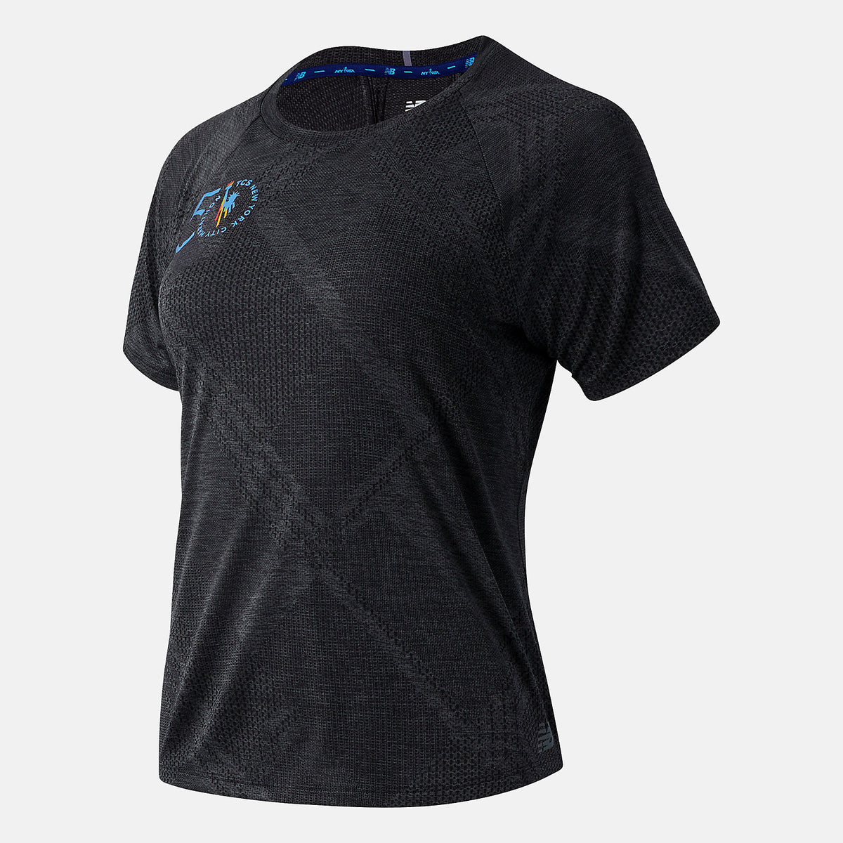 NYC Marathon Q Speed Fuel Jacquard Short Sleeve-Women | New Balance