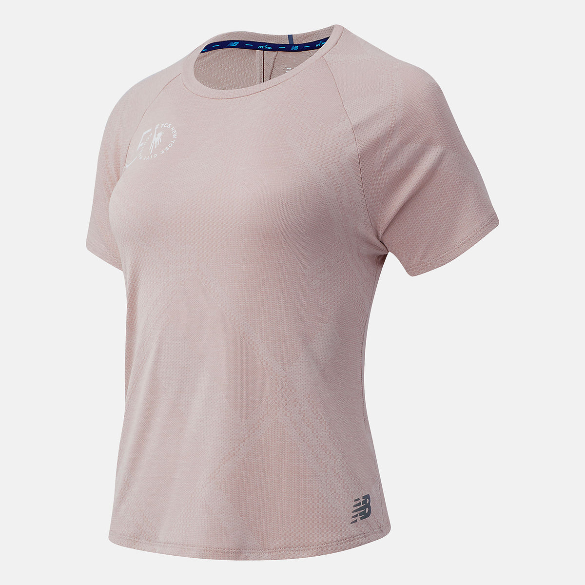 NYC Marathon Q Speed Fuel Jacquard Short Sleeve-Women | New Balance