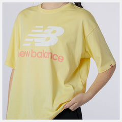 NB Essentials Stacked Logo Tee-Women | New Balance