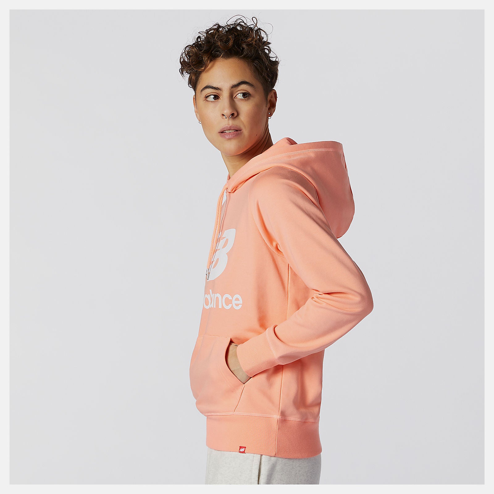 NB Essentials Pullover Hoodie-Women | New Balance